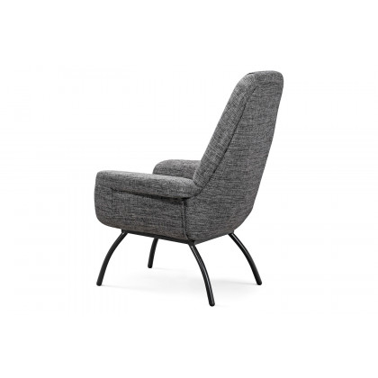 Bellini Alberto Accent Chair - Dark Gray