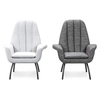 Bellini Alberto Accent Chair - Dark Gray
