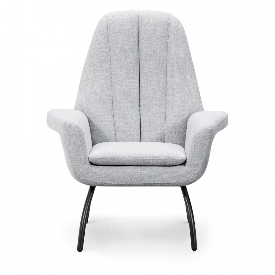 Bellini Alberto Accent Chair - Light Gray