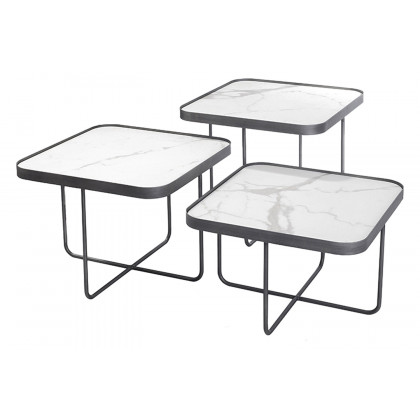 Bellini Anna End Table - Black, Tall