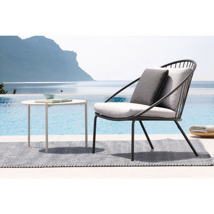 Bellini - Aria Seat Cushion in Gray