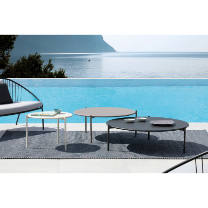 Bellini - Aria Round Coffee Table in Gray