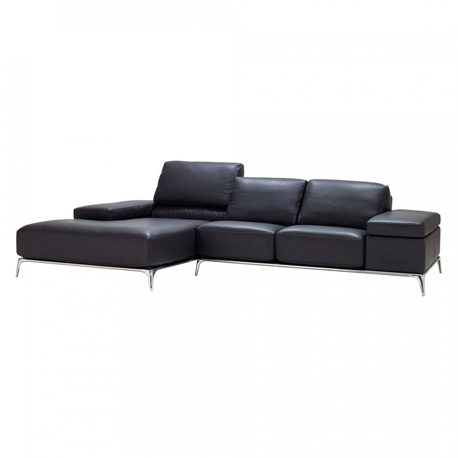 Bellini Arianna Sectional - Anthracite, Left Hand Facing