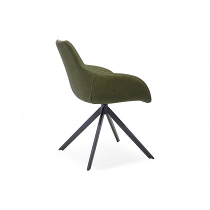 Bellini August Arm Chair - Dark Green