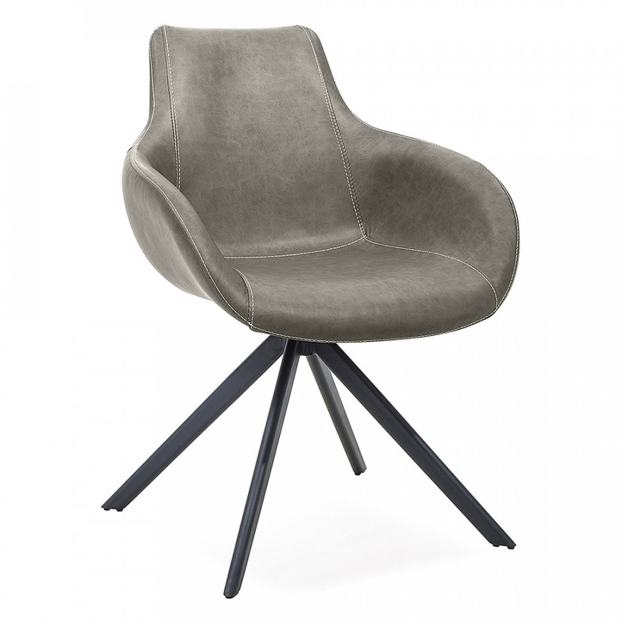 Bellini August Arm Chair - Light Gray