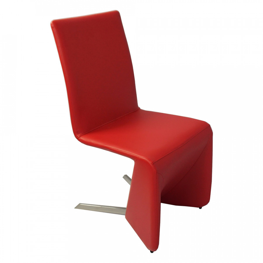 Bellini Bernice Dining Chairs Set of 2 - Red