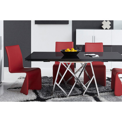 Bellini Bernice Dining Chairs Set of 2 - Red