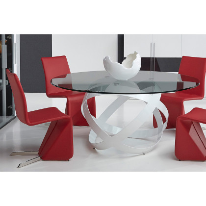 Bellini Bernice Dining Chairs Set of 2 - Red