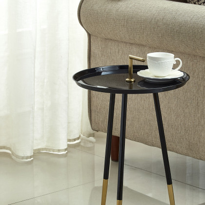 Bellini Blaze End Table - Black
