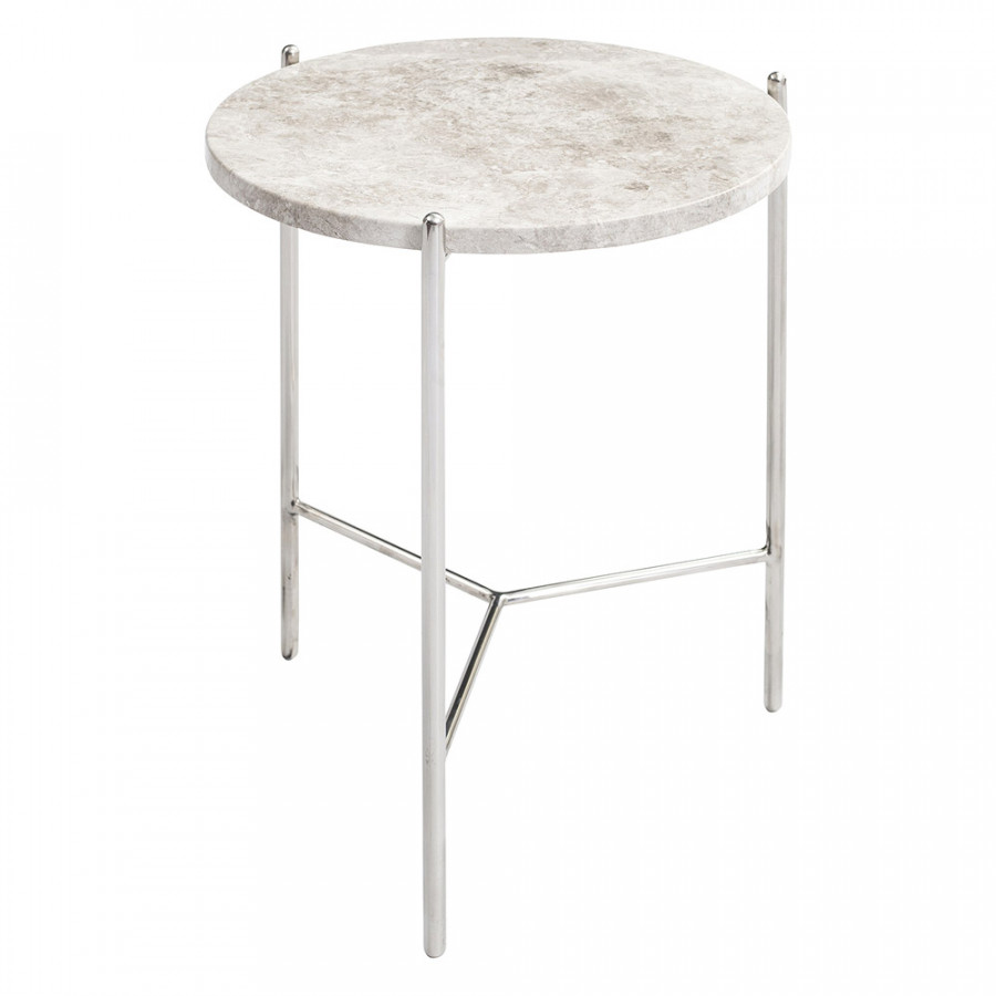 Bellini Bolt End Table - Gray, 24"
