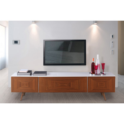 Bellini - City TV Stand in White