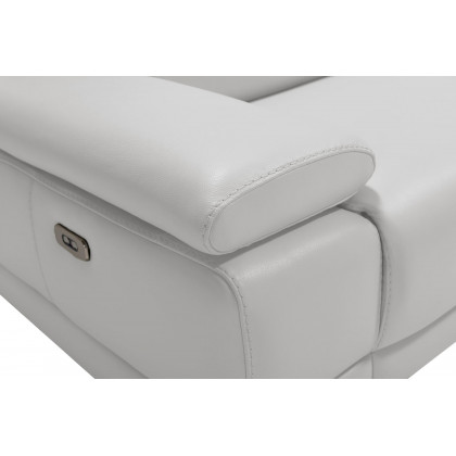 Bellini Escape Right Hand Facing Sectional with 1 Motion - White