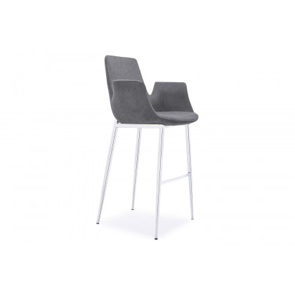 Bellini Gabriella Barstool - Light Gray