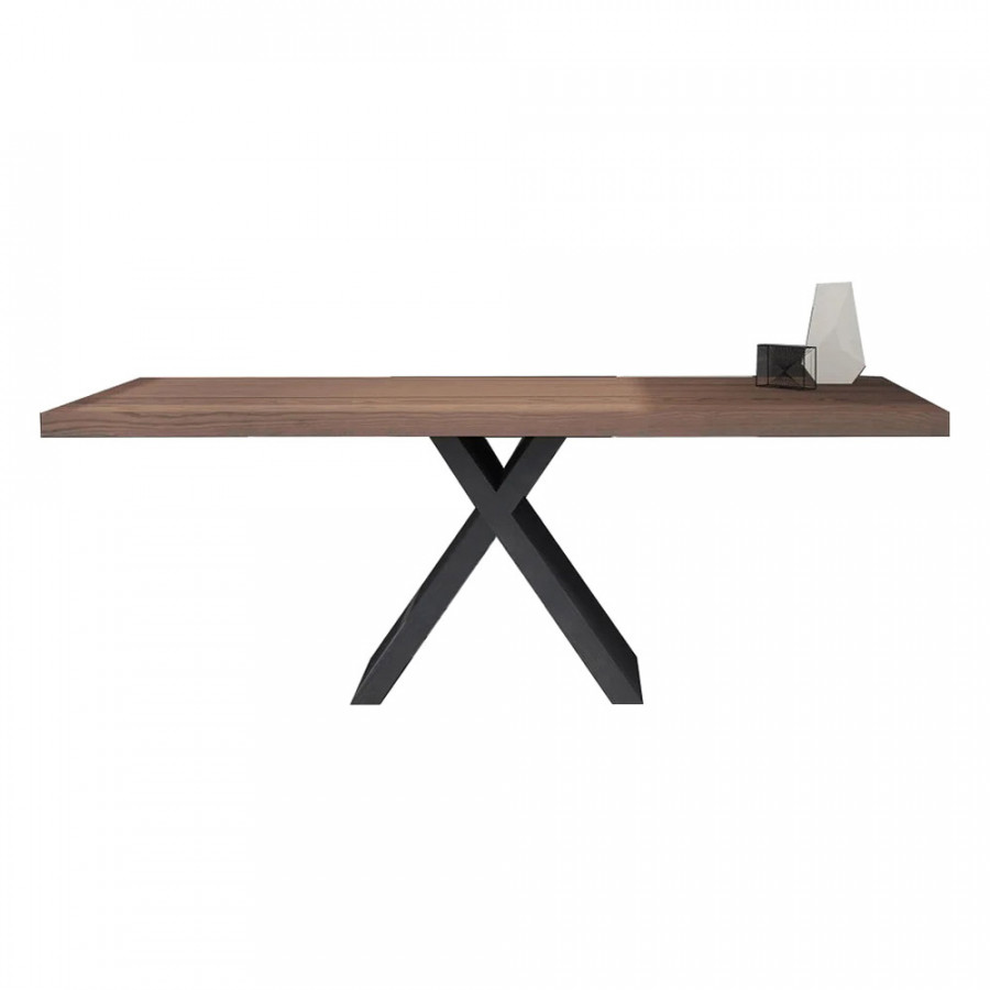 Bellini Gian Dining Table - Walnut, 79"