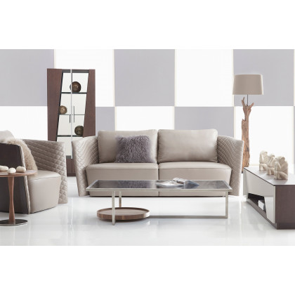 Bellini Lauren Loveseat - Mocha