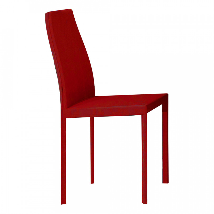 Bellini Luca Dining Chair Set of 2 - Red