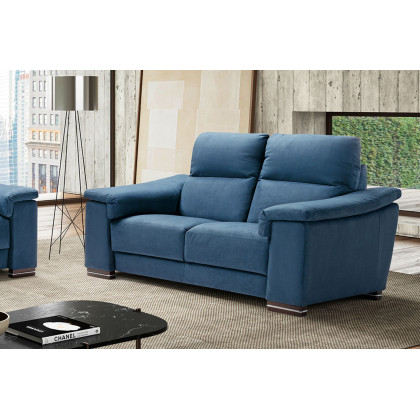 Bellini - Sicilia Loveseat in Dark Blue