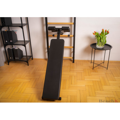 BenchK B1B Rotatable Workout Bench - Black