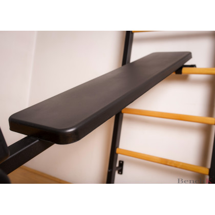 BenchK B1B Rotatable Workout Bench - Black