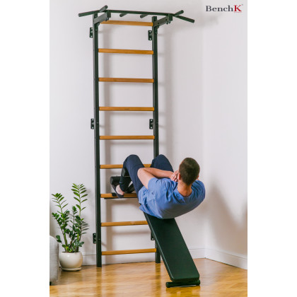 BenchK B1B Rotatable Workout Bench - Black