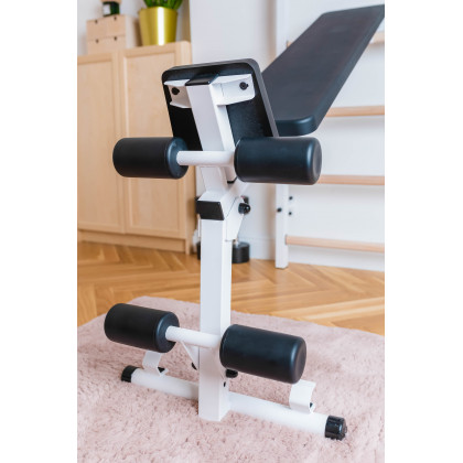 BenchK B1W Rotatable Workout Bench - White
