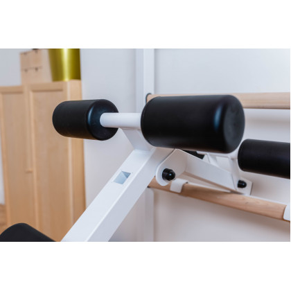 BenchK B1W Rotatable Workout Bench - White