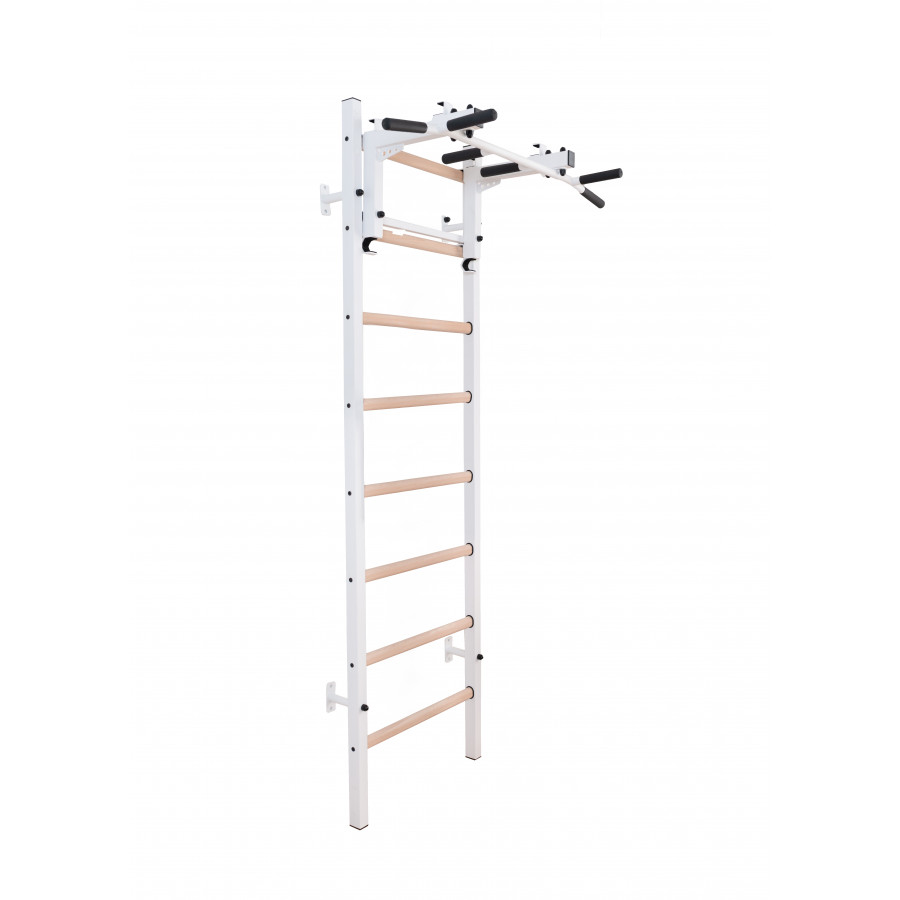 BenchK - 231 Wood Wall Bar with Convertible Pull-Up Bar