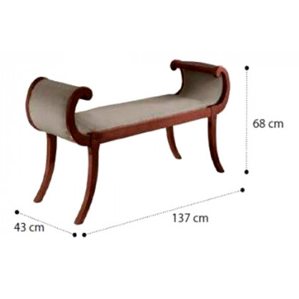 Camelgroup - Onda Bench in White
