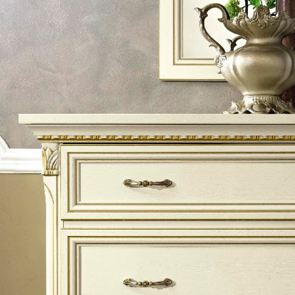 Camelgroup Treviso Night Single Dresser - White Ash