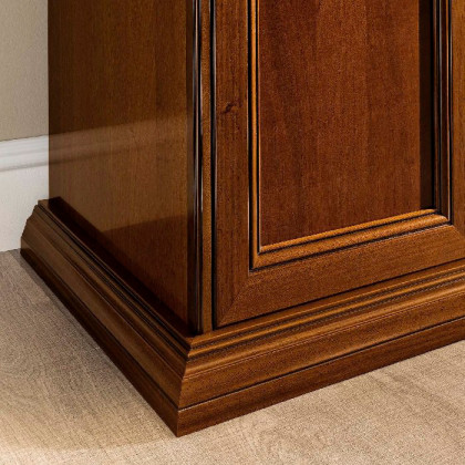 Camelgroup Treviso Night 3-Door Wardrobe - Cherry Wood
