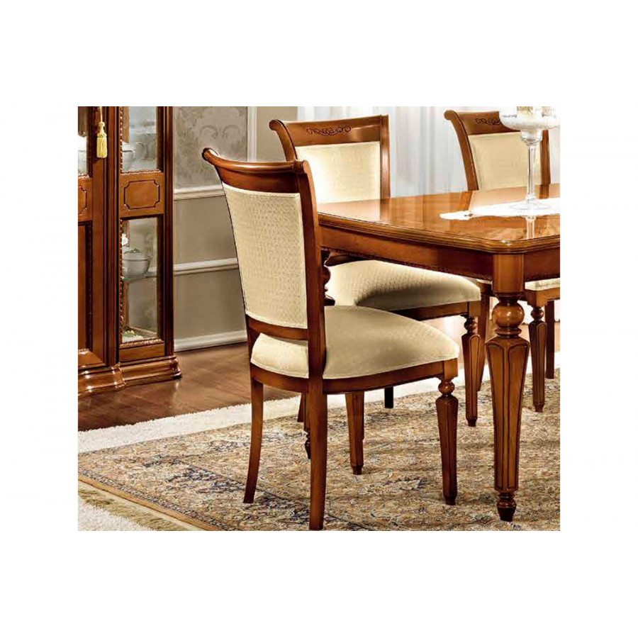 Camelgroup Torriani Side Chair - Walnut, Fabric