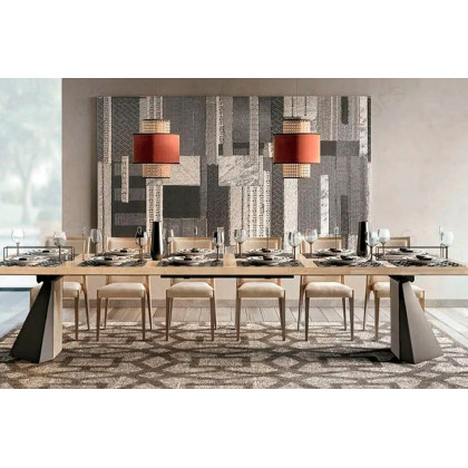 Camelgroup Elite TENT Mini Dining Table with Extension - Ivory