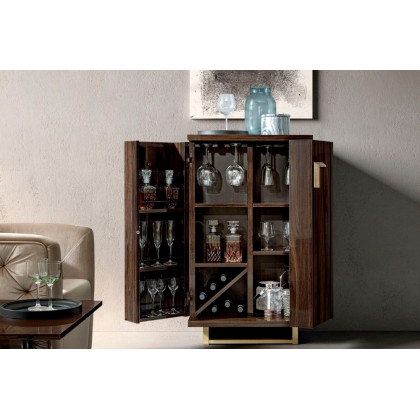 Camelgroup - Volare Day Bar Cabinet in Walnut