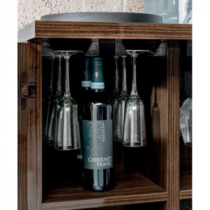 Camelgroup - Volare Day Bar Cabinet in Walnut