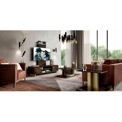 Camelgroup - Volare Day End Table in Walnut
