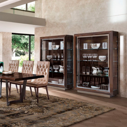 Camelgroup Elite Day 2-Door Vetrine - Walnut