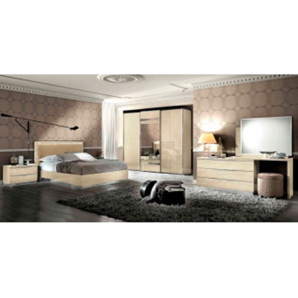Camelgroup Platinum Vanity 3 Drawer Single Dresser - Ivory