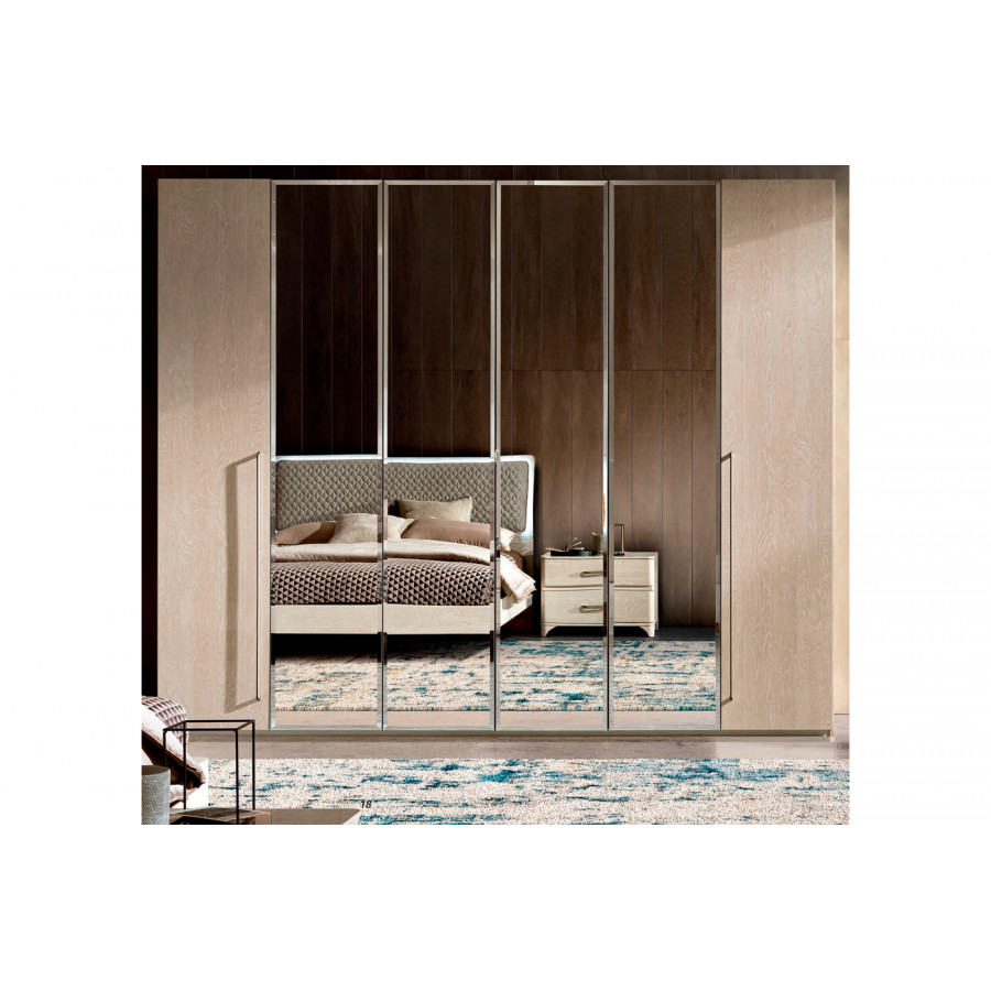 Camelgroup Maia Night 2-Door Wardrobe - Ivory