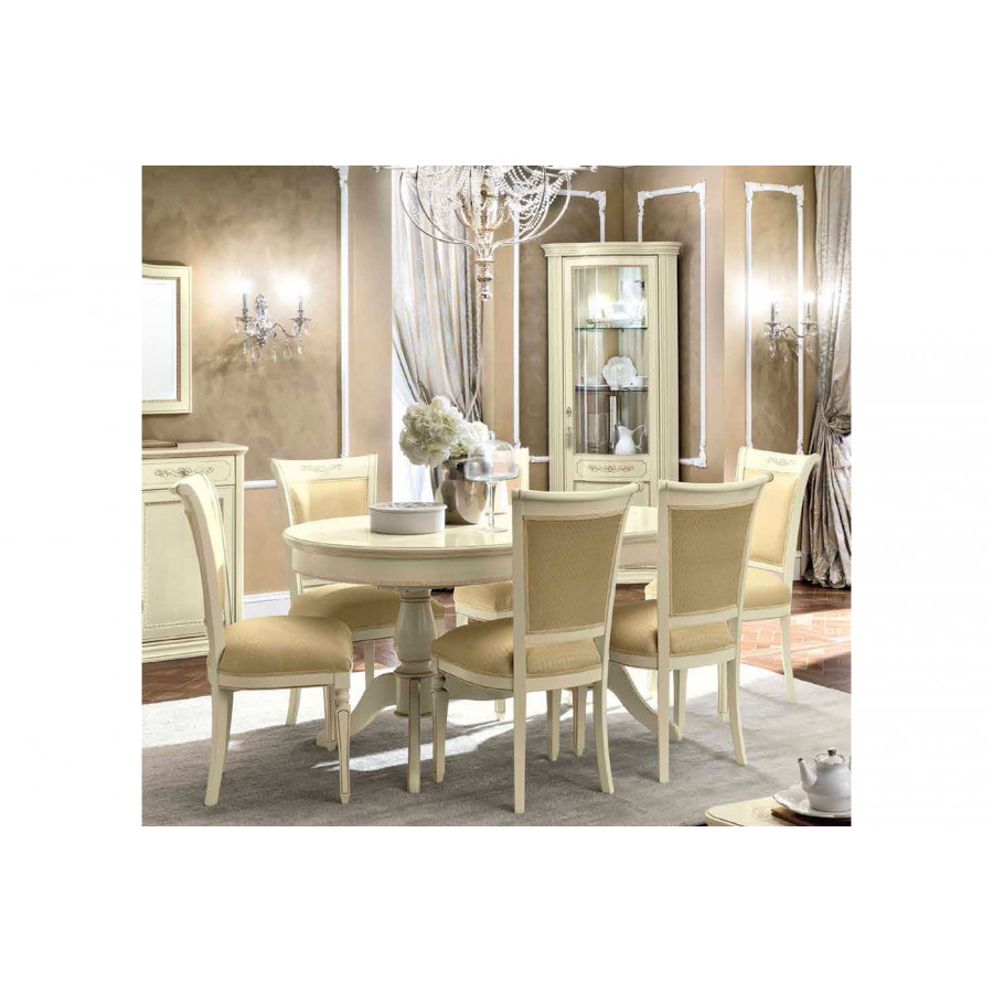 Camelgroup Torriani Day Oval Dining Table with 2 Extensions - Ivory