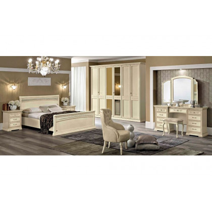 Camelgroup - Siena Day ECO Pouf in Ivory, Eco-Leather