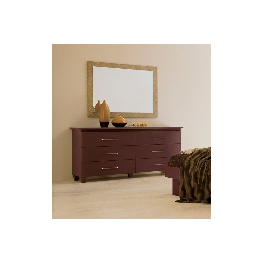 Camelgroup Miss Italia Rectangular Mirror - Leather