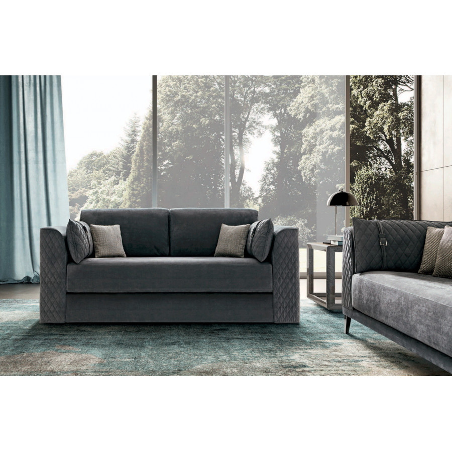 Camelgroup Mood Straight Sofa - Gray, Small