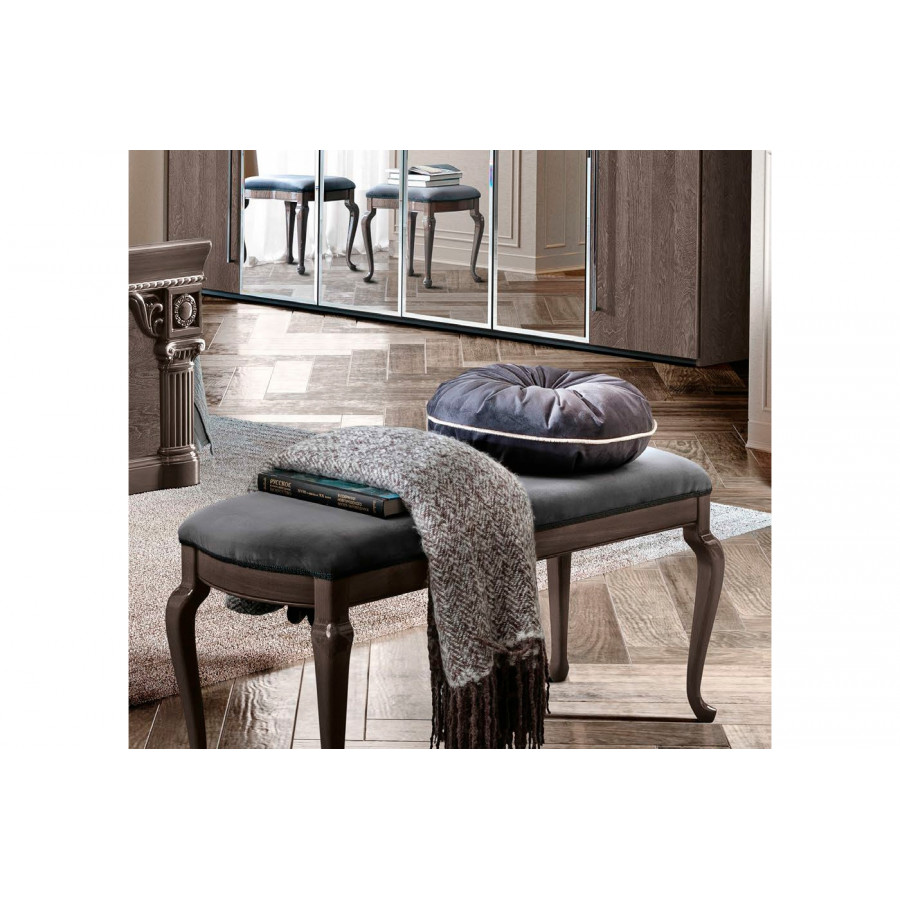 Camelgroup - Nabucco ECO Bench in Silver Birch, Eco-Leather
