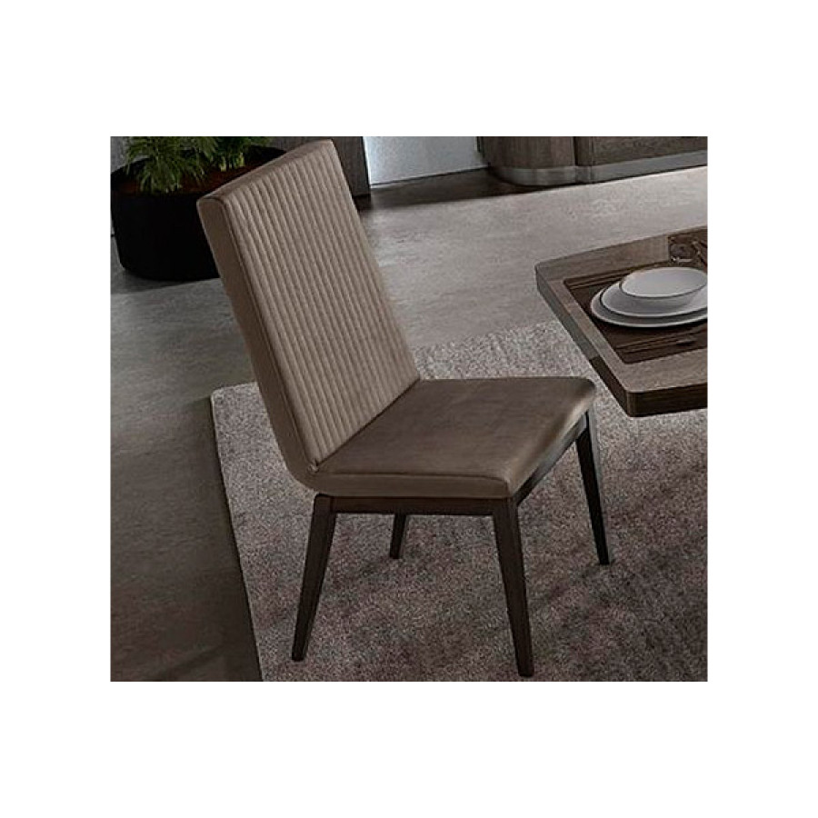 Camelgroup Flute Stripe Dining Chair - Silver Birch, Fabric