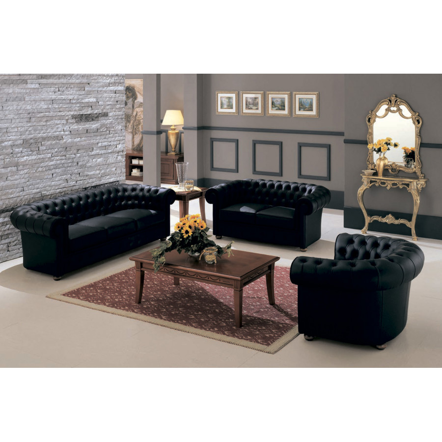Camelgroup Chester Loveseat with Buttons