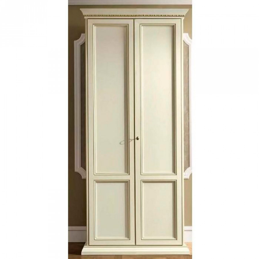 Camelgroup Treviso Night 2-Door Wardrobe - White Ash