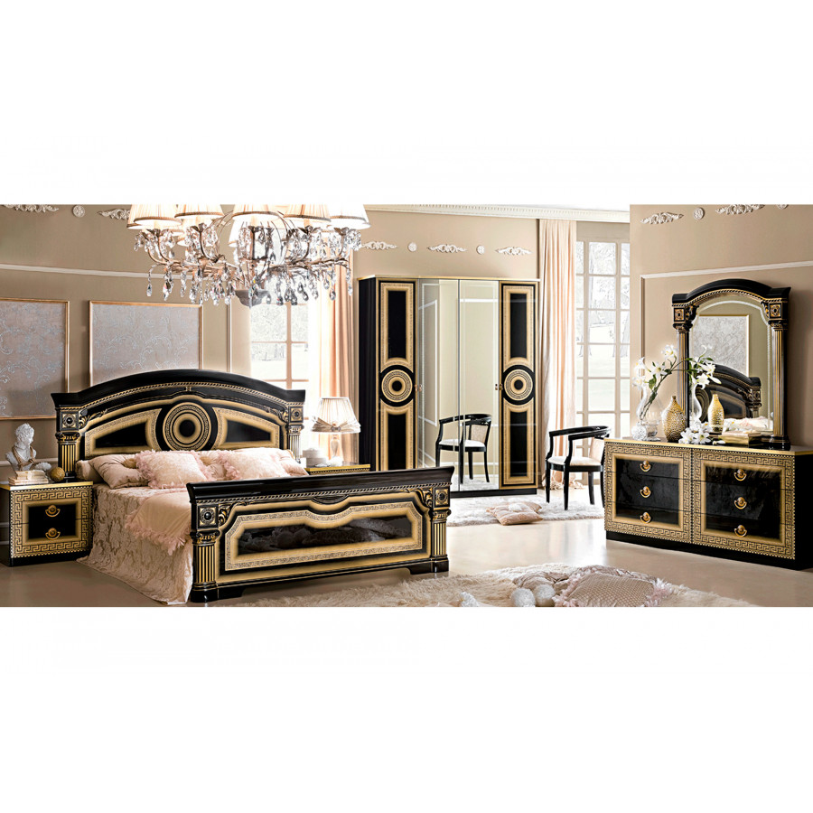 Camelgroup Aida Double Dresser - Black/Gold