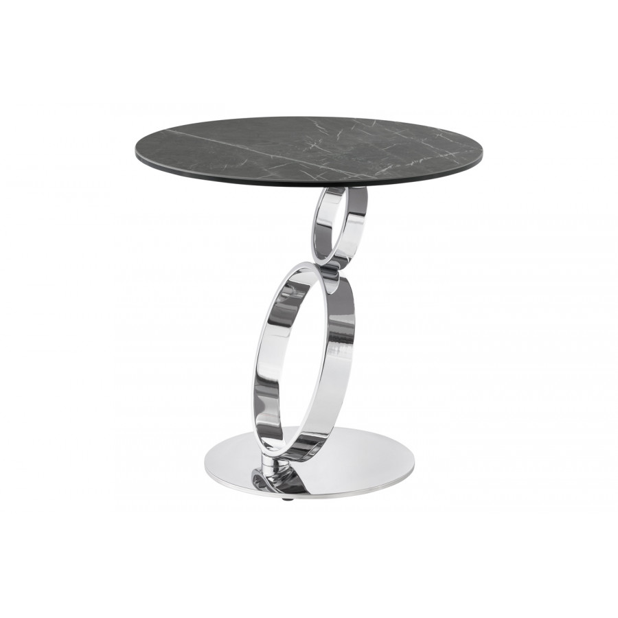 Casabianca Satelite End Table - Gray, Porcelain