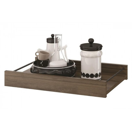 Casabianca Noa Console Table with Storage - Dark Oak, Chipboard