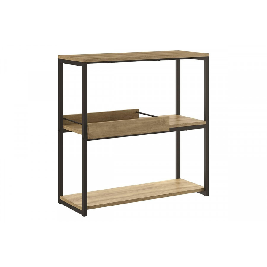 Casabianca Noa Console Table with Storage - Oak, Chipboard